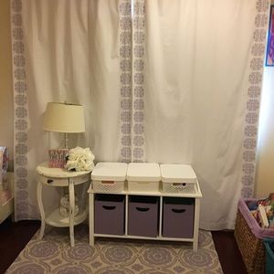 Pottery barn kids curtain